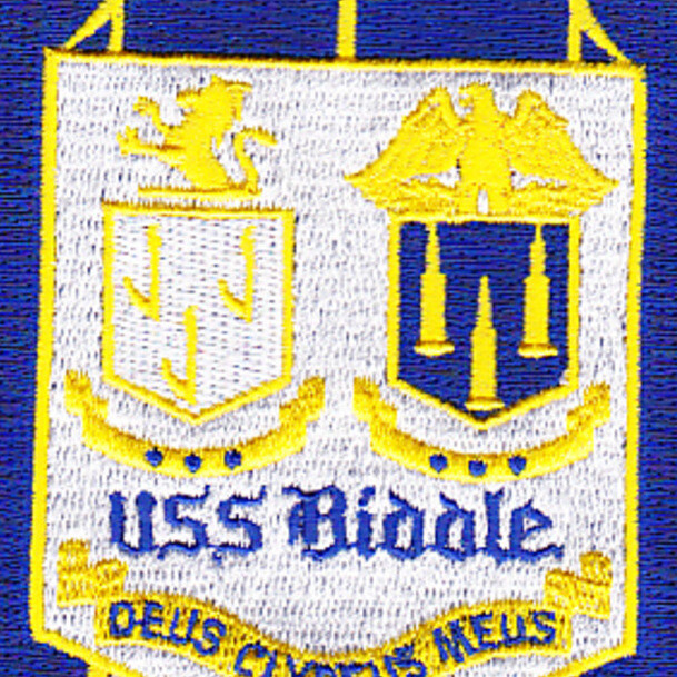 DDG-5 USS Biddle And Nato Crew Patch