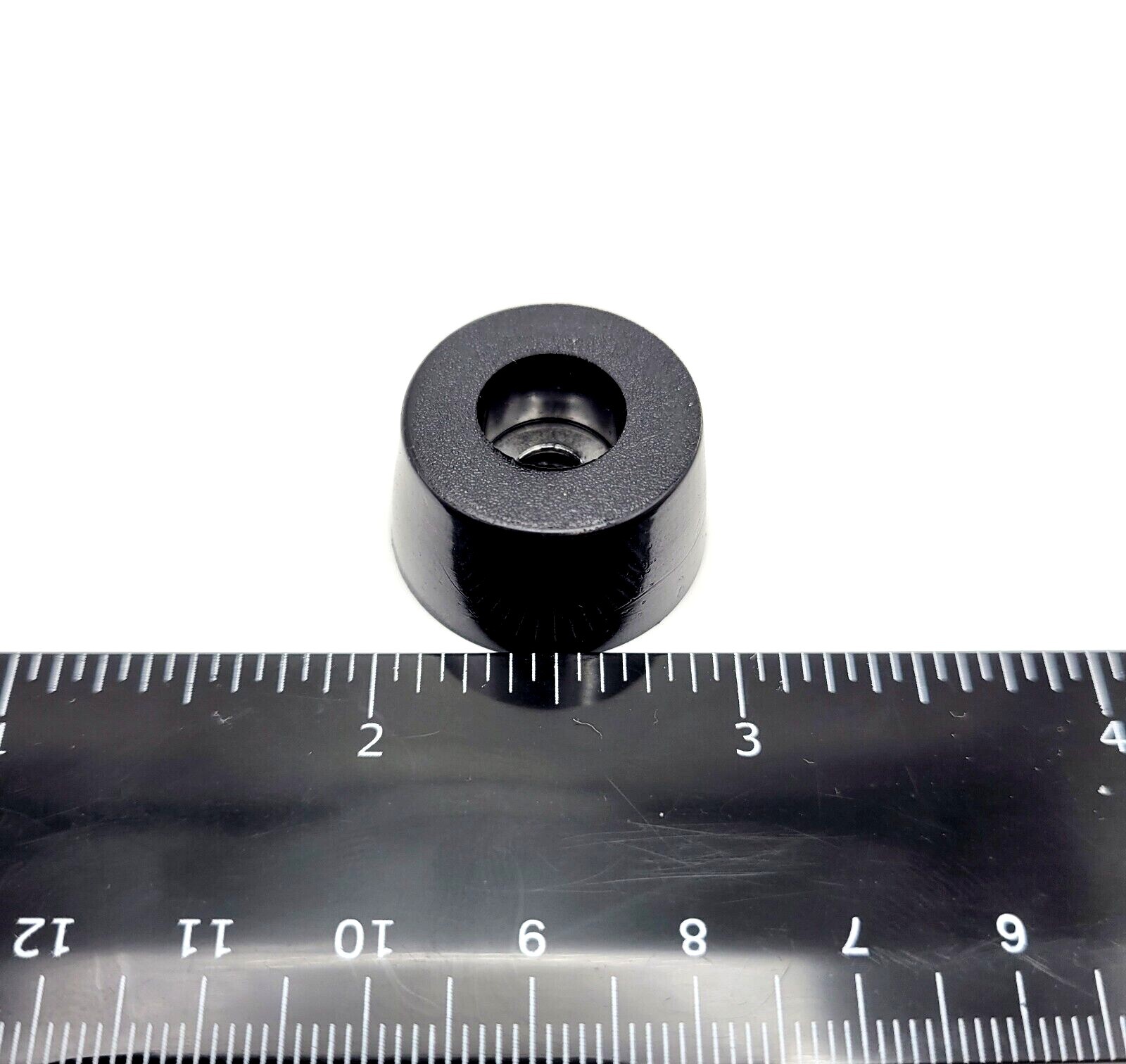 Rubber Equipment Feet Bumper 1" wide Steel Washer 1/2" Tall Audio Speakers Amps