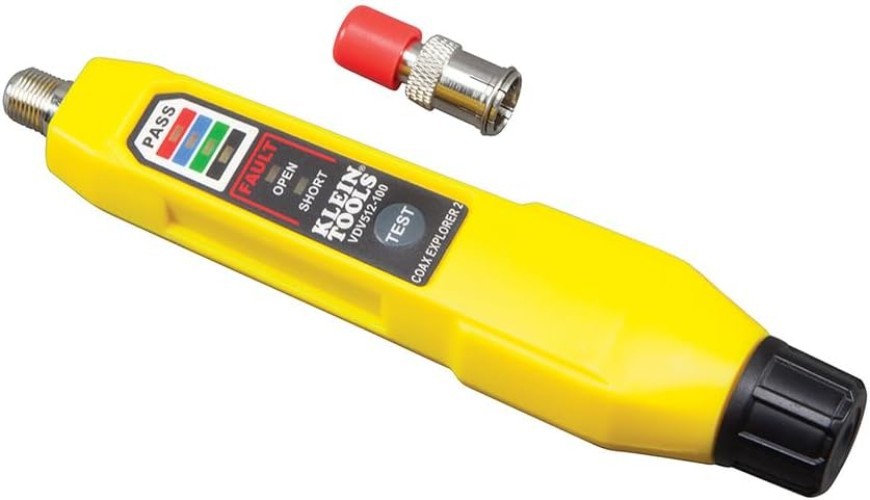 Klein Tools Coax Explorer 2 Cable Tester - Effortless Wire Tracing & Mapping