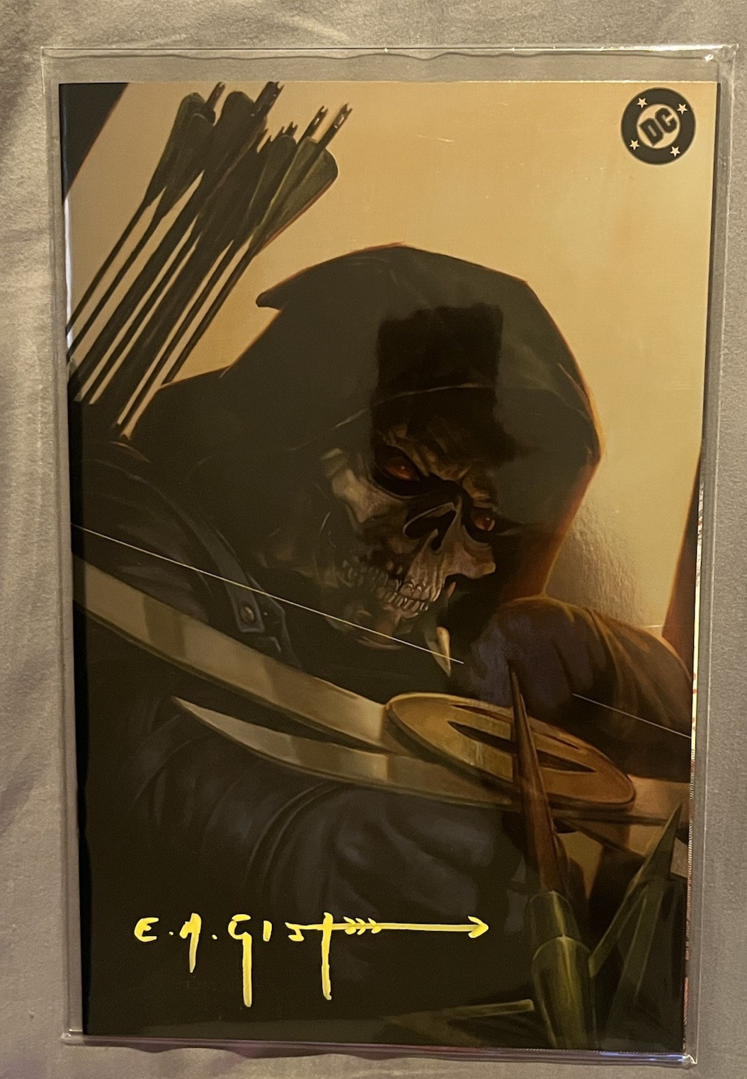 SIGNED Absolute Green Arrow #3 Foil Trinity Comics SDCC 2026 E.M. Gist LE 600