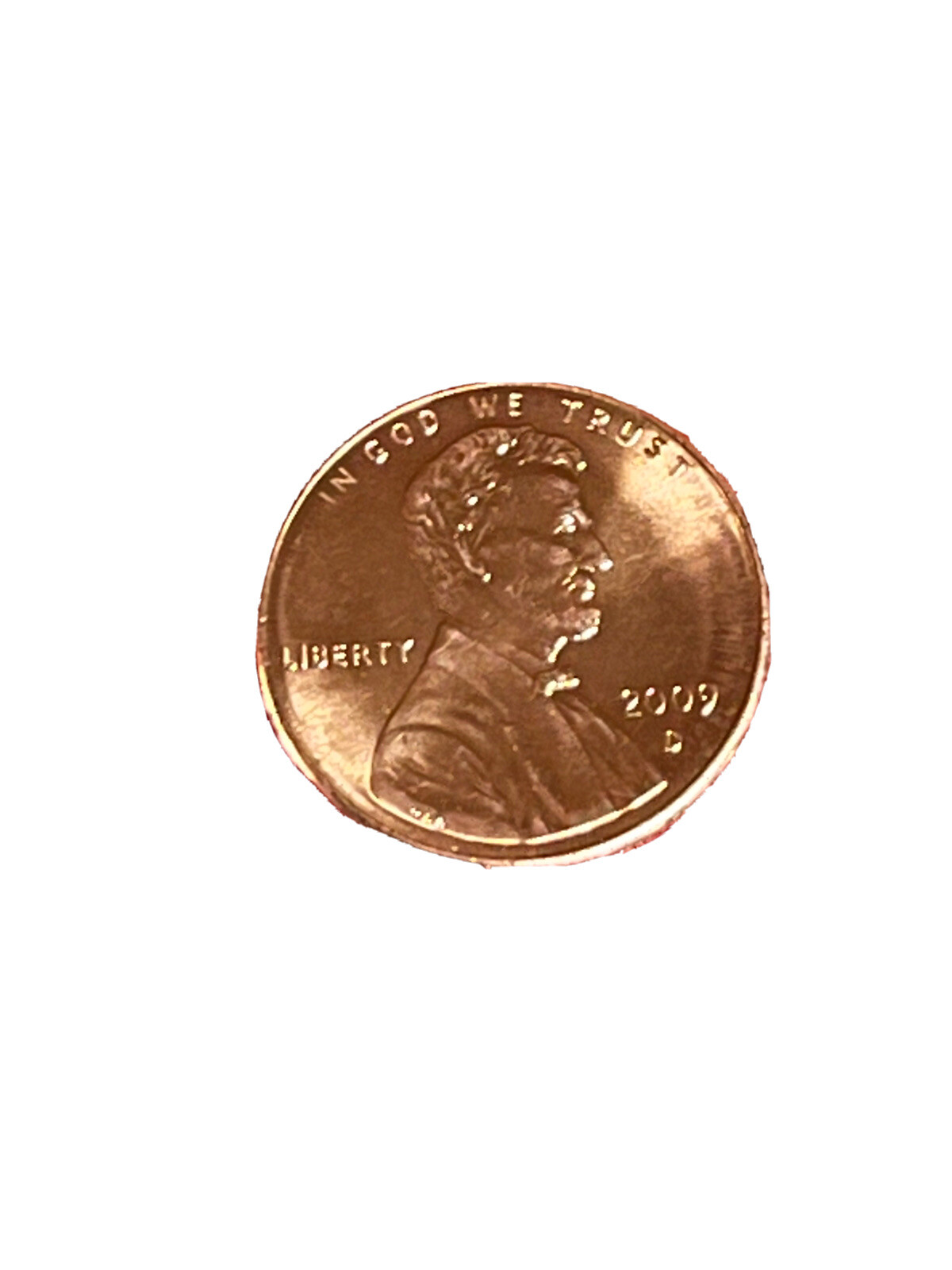 2009 D Mint Mark Uncirculated (BU) Lincoln Bicentennial Cent "Professional Life"