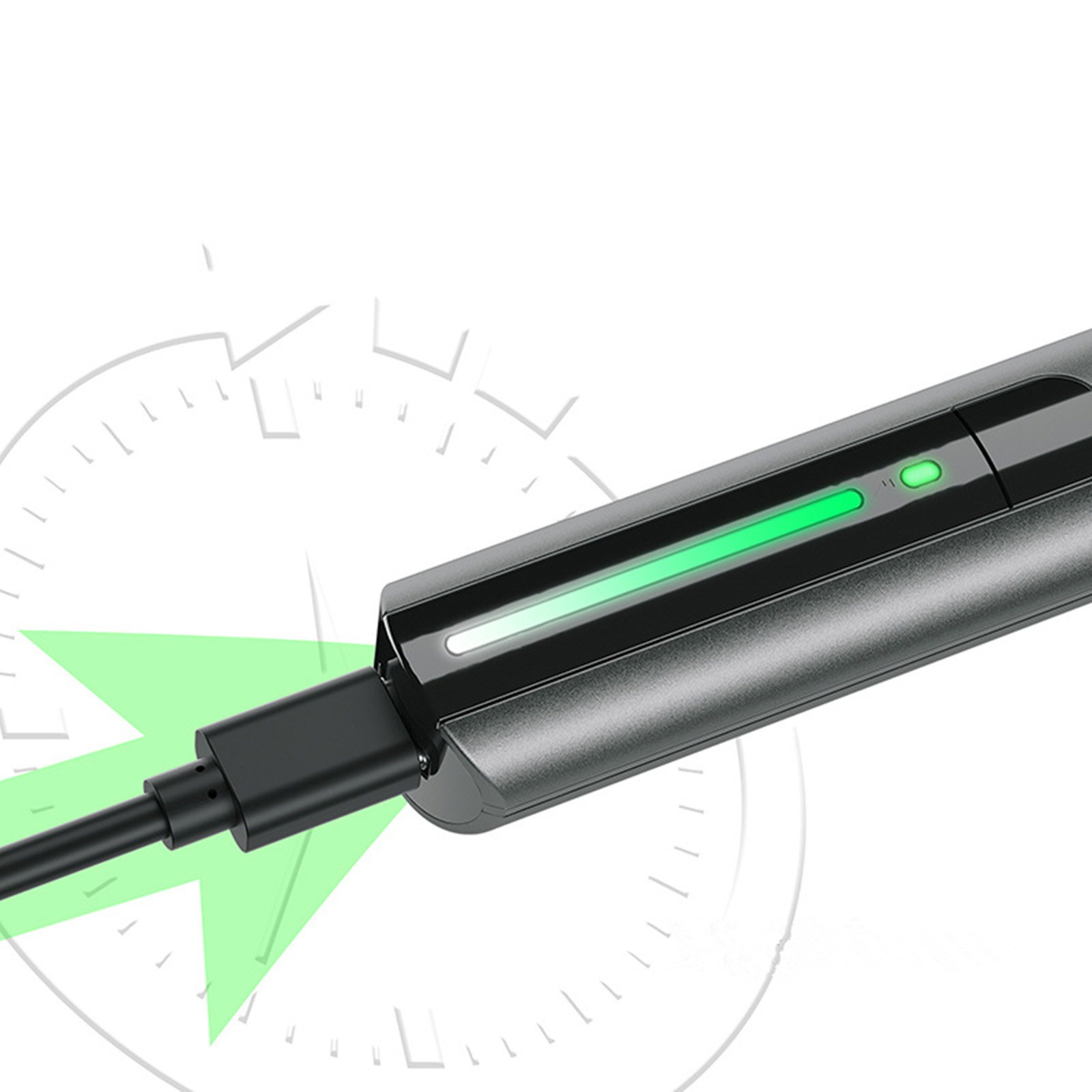 High-Speed Reciprocating Sander Pen 8 Interchangeable Heads & Silicone Paper