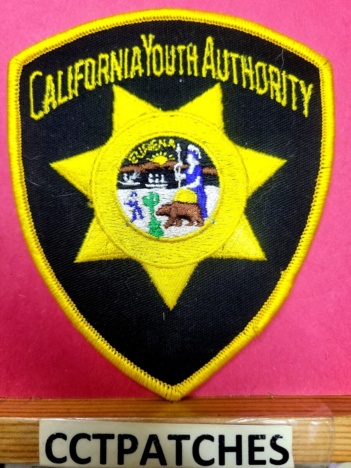 CALIFORNIA YOUTH AUTHORITY POLICE SHOULDER PATCH CA