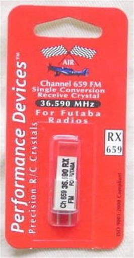 Futaba 36Mhz Channel 659 (36.590) FM Receiver Crystal