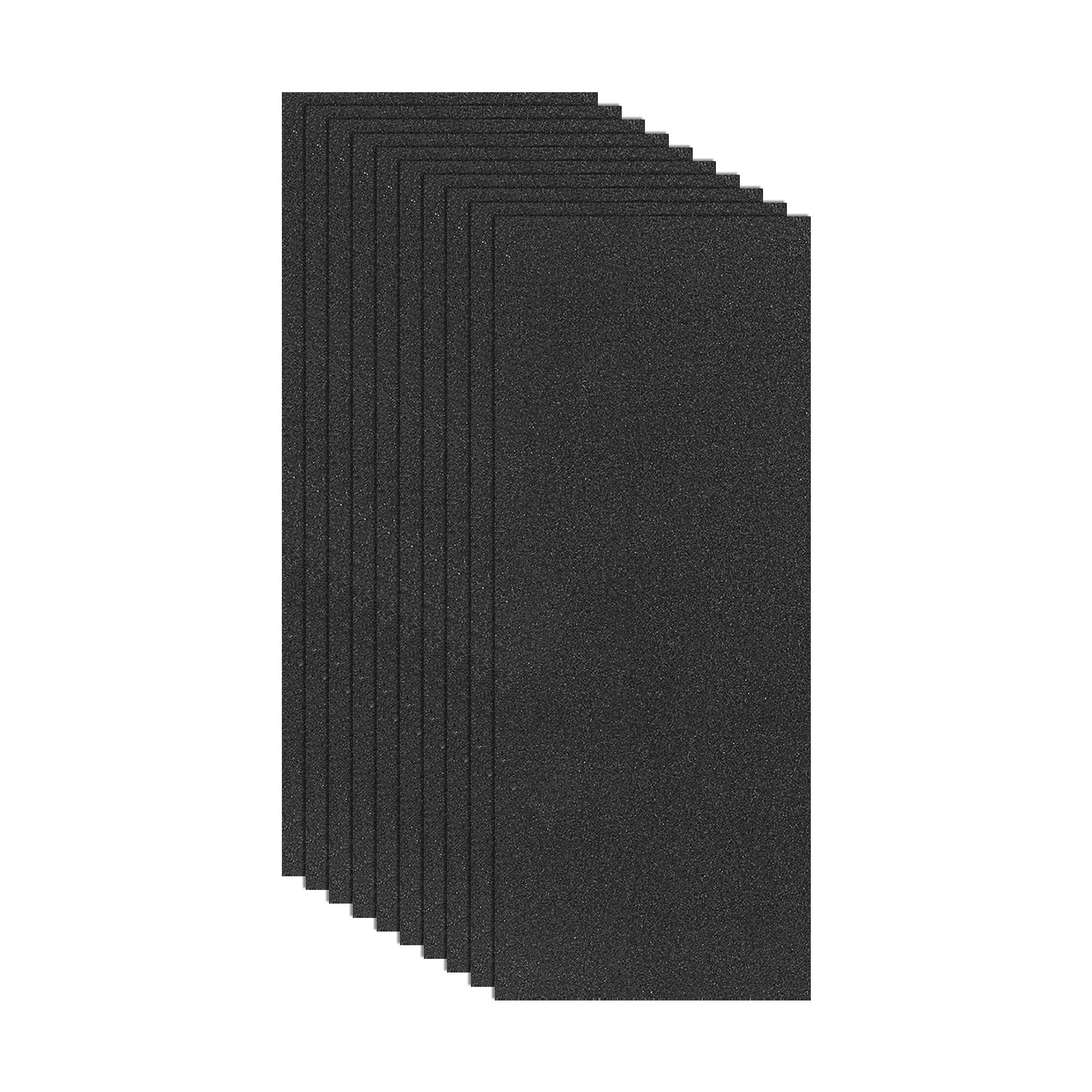 10 Pack 3.6" x 9" Sandpaper, 220 Grit Sand Paper for Wood Furniture