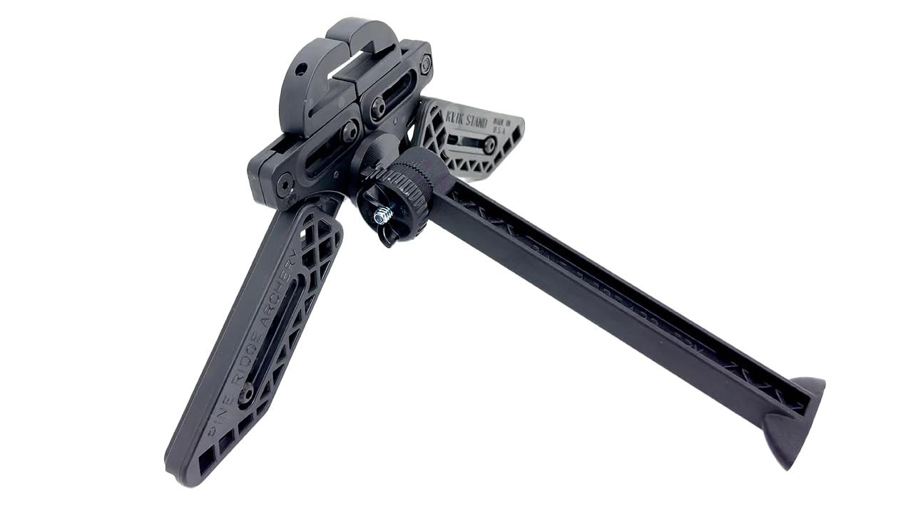 - Kwik Stand Tri-Pod Bow Support - Stable Bow Stand for Compound and Recurve ...