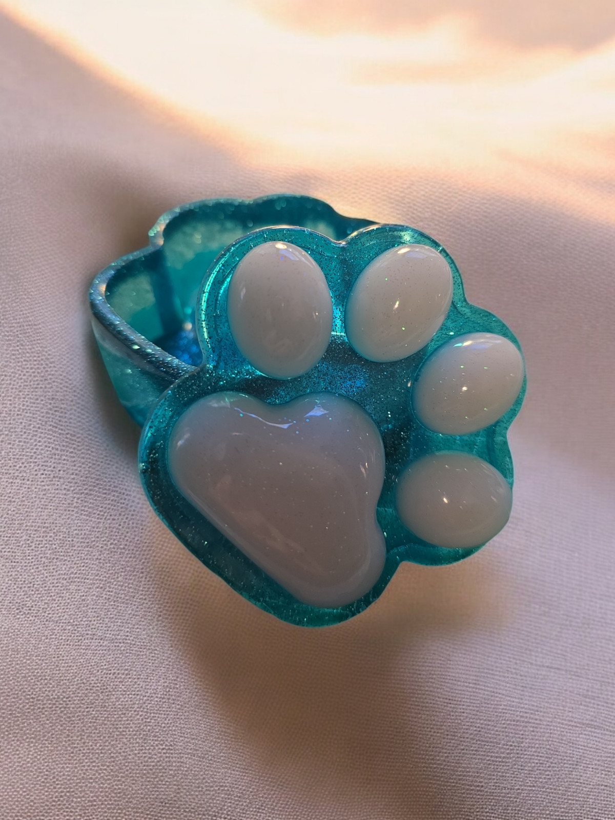 Paw Print Trinket Jar