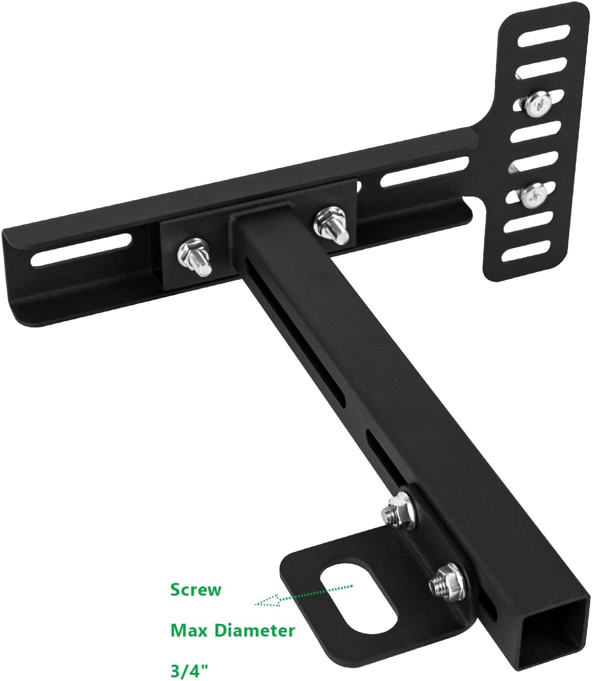 2Pcs Adjustable Headboard Brackets Universal Bed Frame Adapter Kit Heavy Duty He