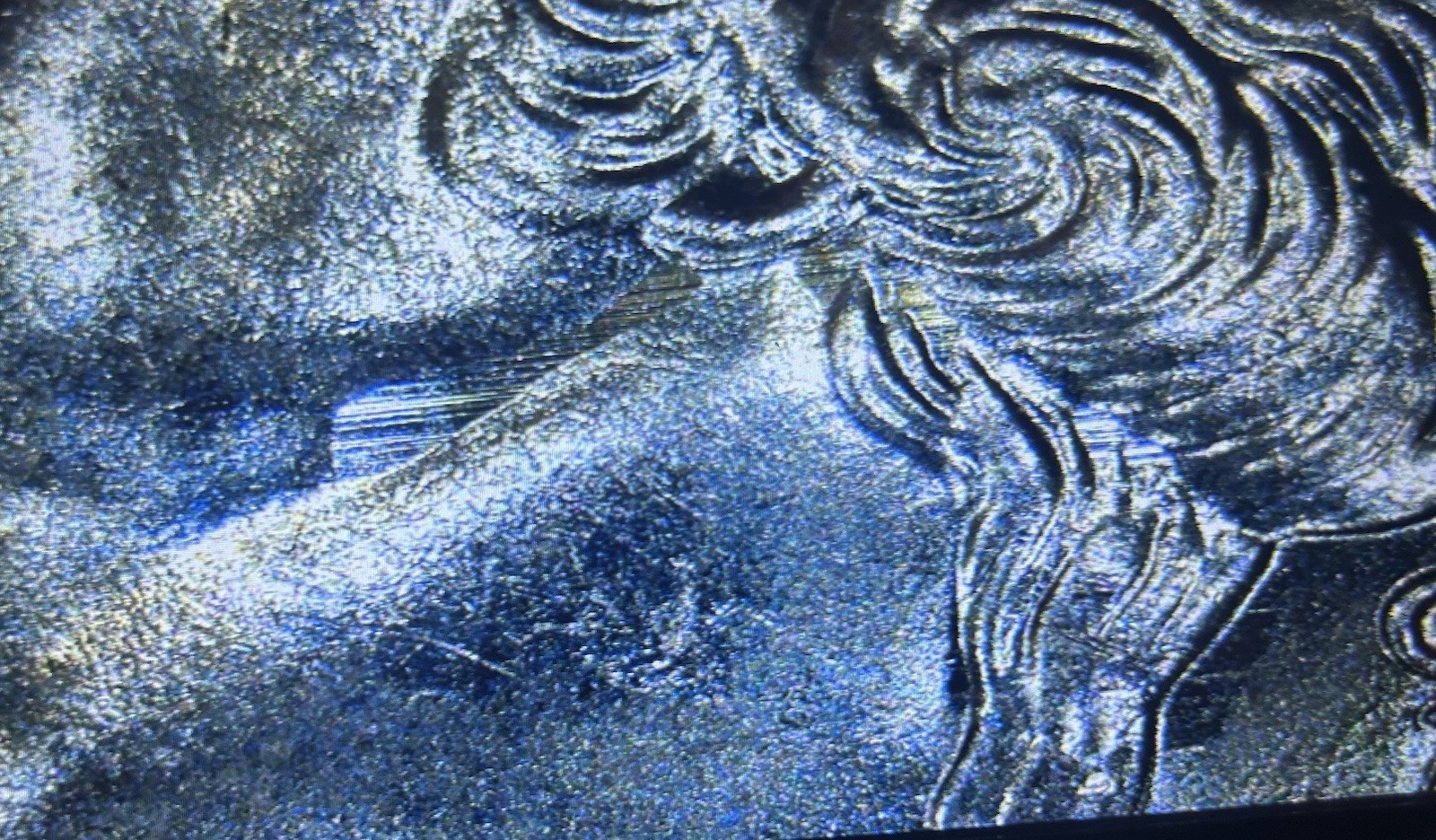 2005-P MS Grade Oregon State Quarter *VERY DRAMATIC* Die Clash