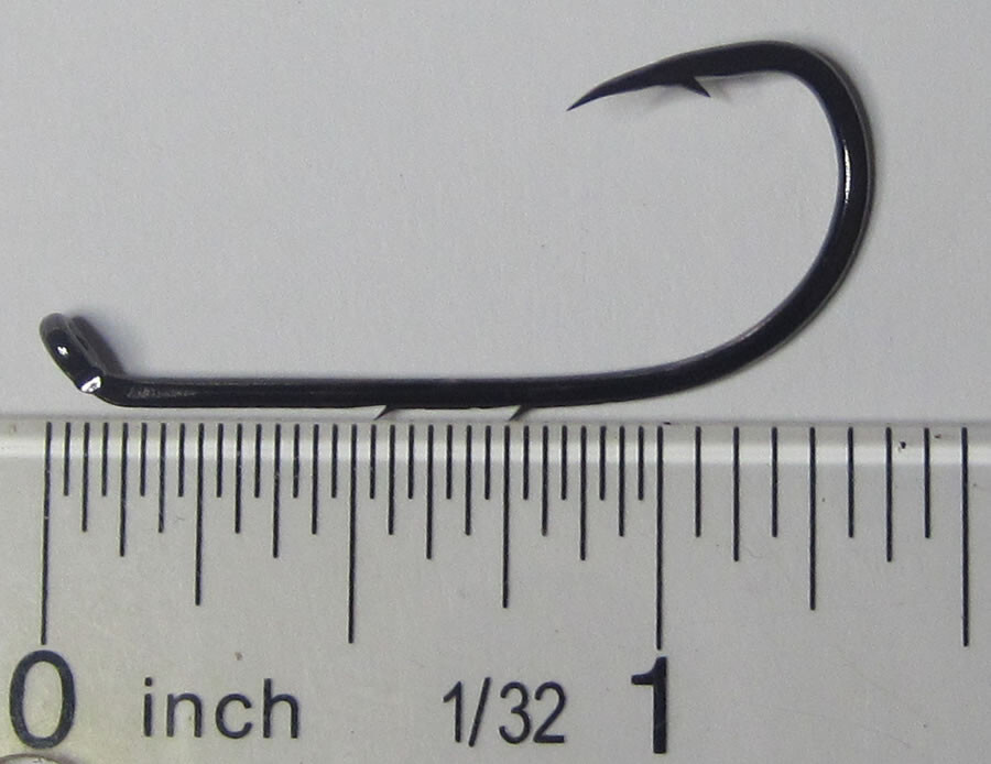 50 Gamakatsu Baitholder Hooks 05410 #1 NSB Black Nickel Finish