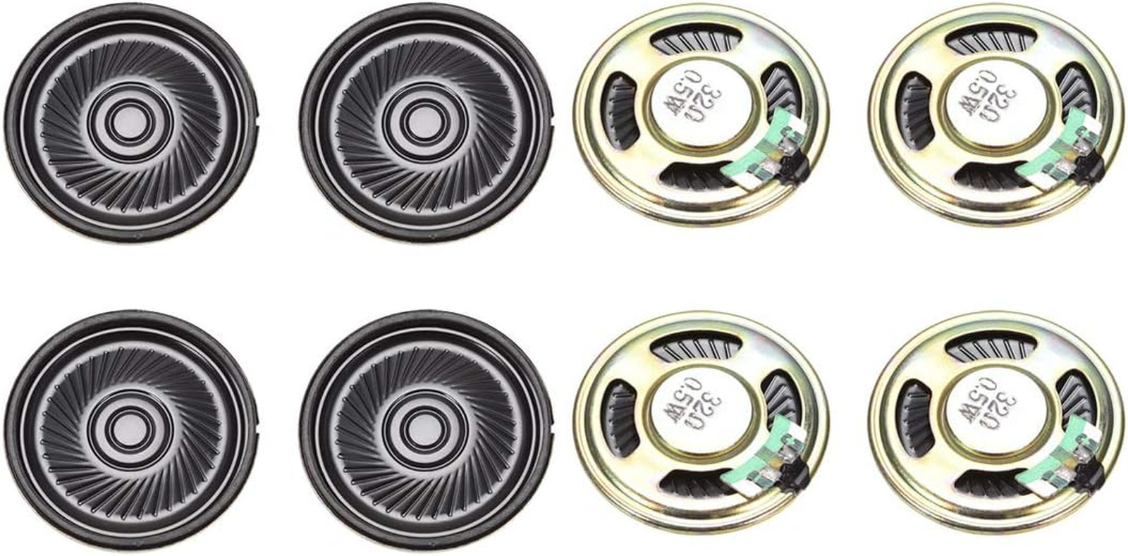 0.5 W 32 Ohm DIY Magnetic Speaker 40mm Round-Shape Replacement Loudspeaker for D