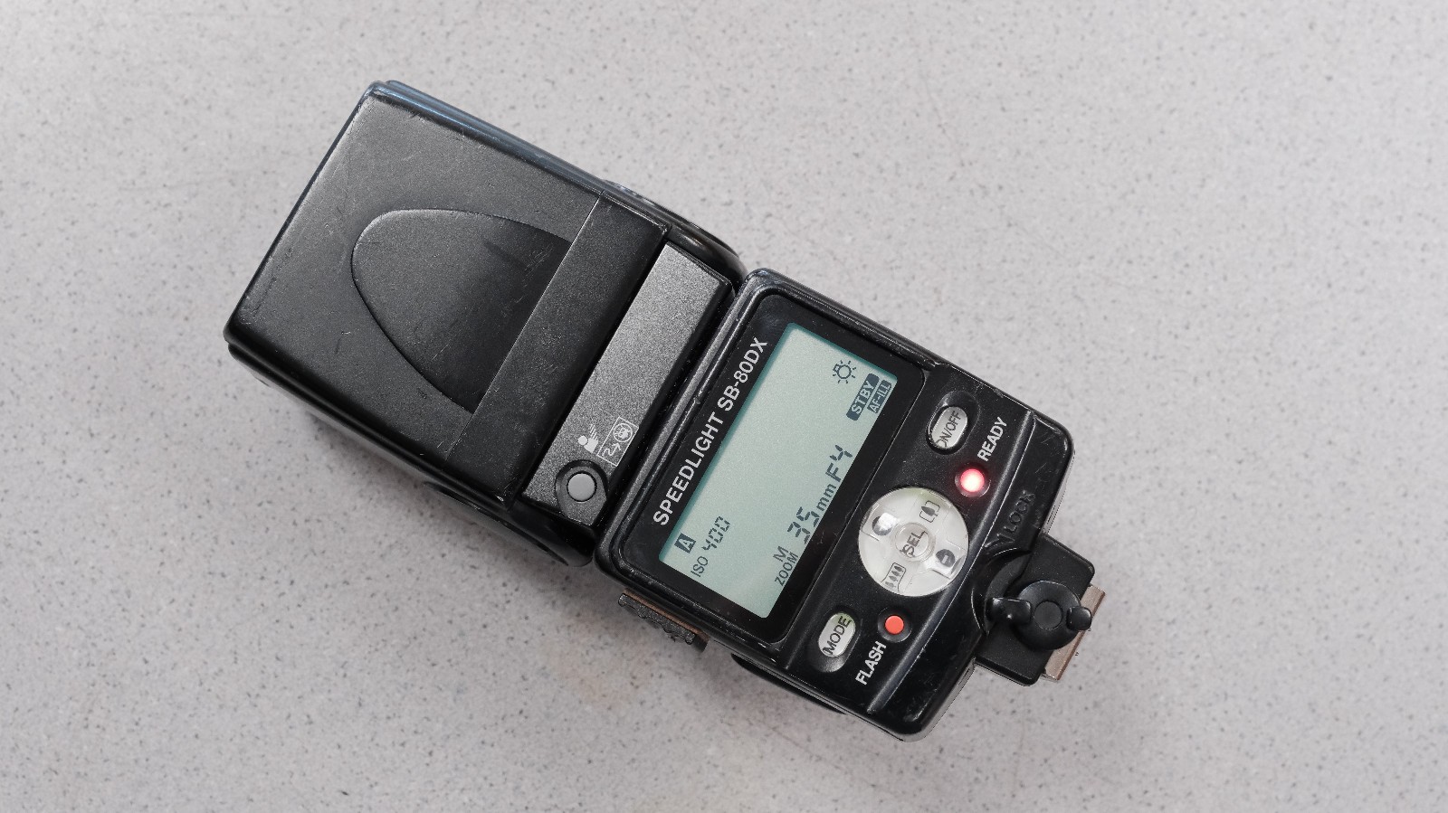 Nikon Speedlight SB-80DX Shoe Mount Flash Tested Works Free SHIPPING