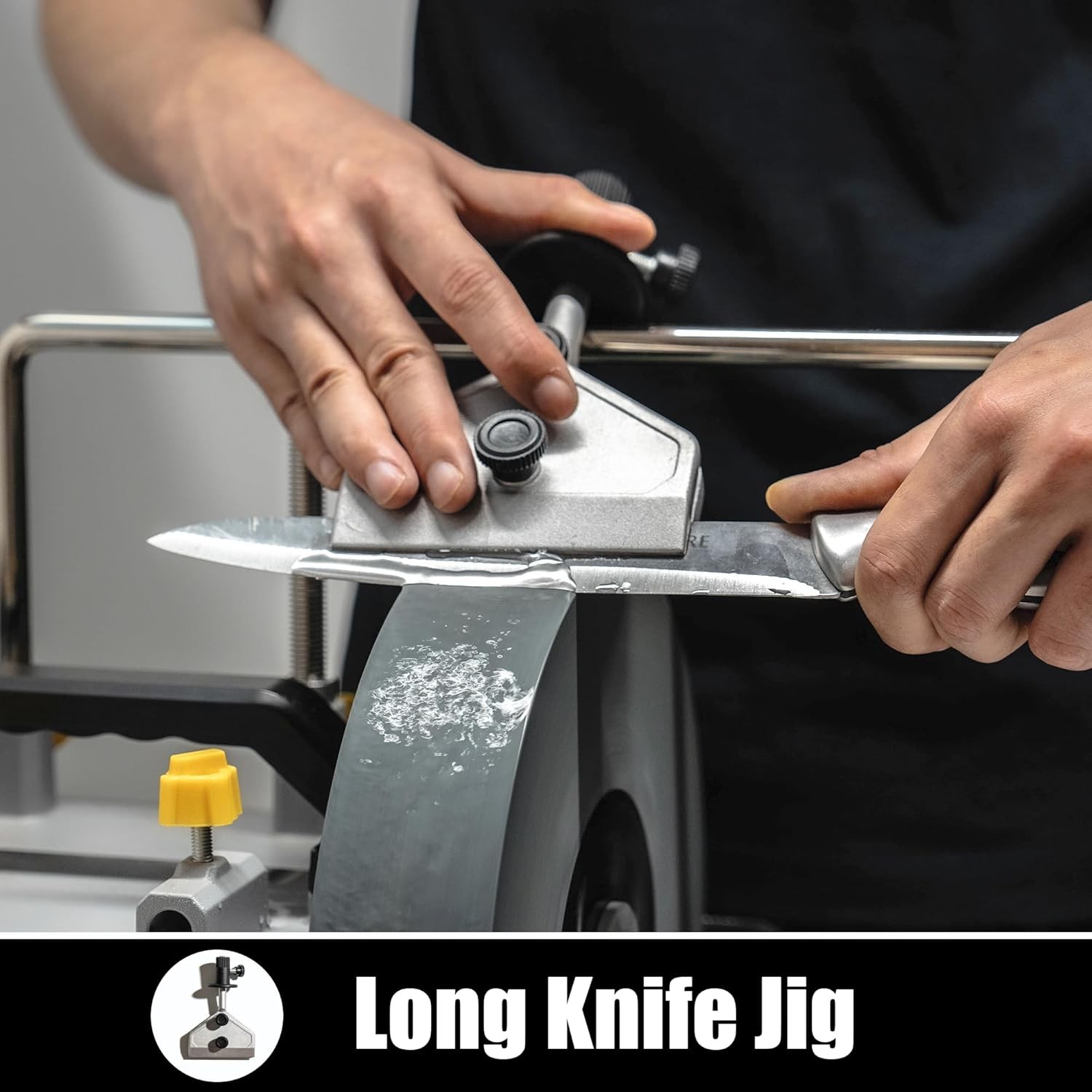 Sharpening Accessory Kit for Wet Sharpening System, Long Knife Jig, Short Knife