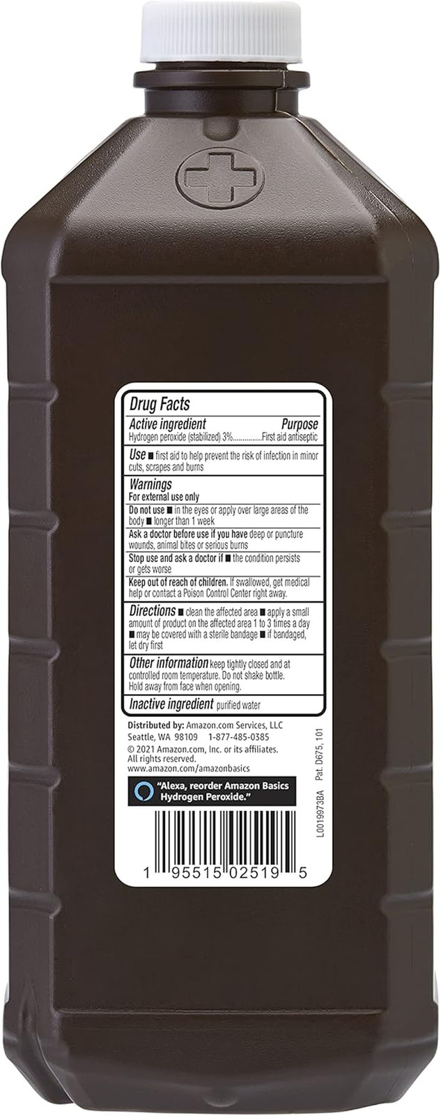 Hydrogen Peroxide Solution USP – 32oz First Aid Antiseptic for Cuts & Wounds