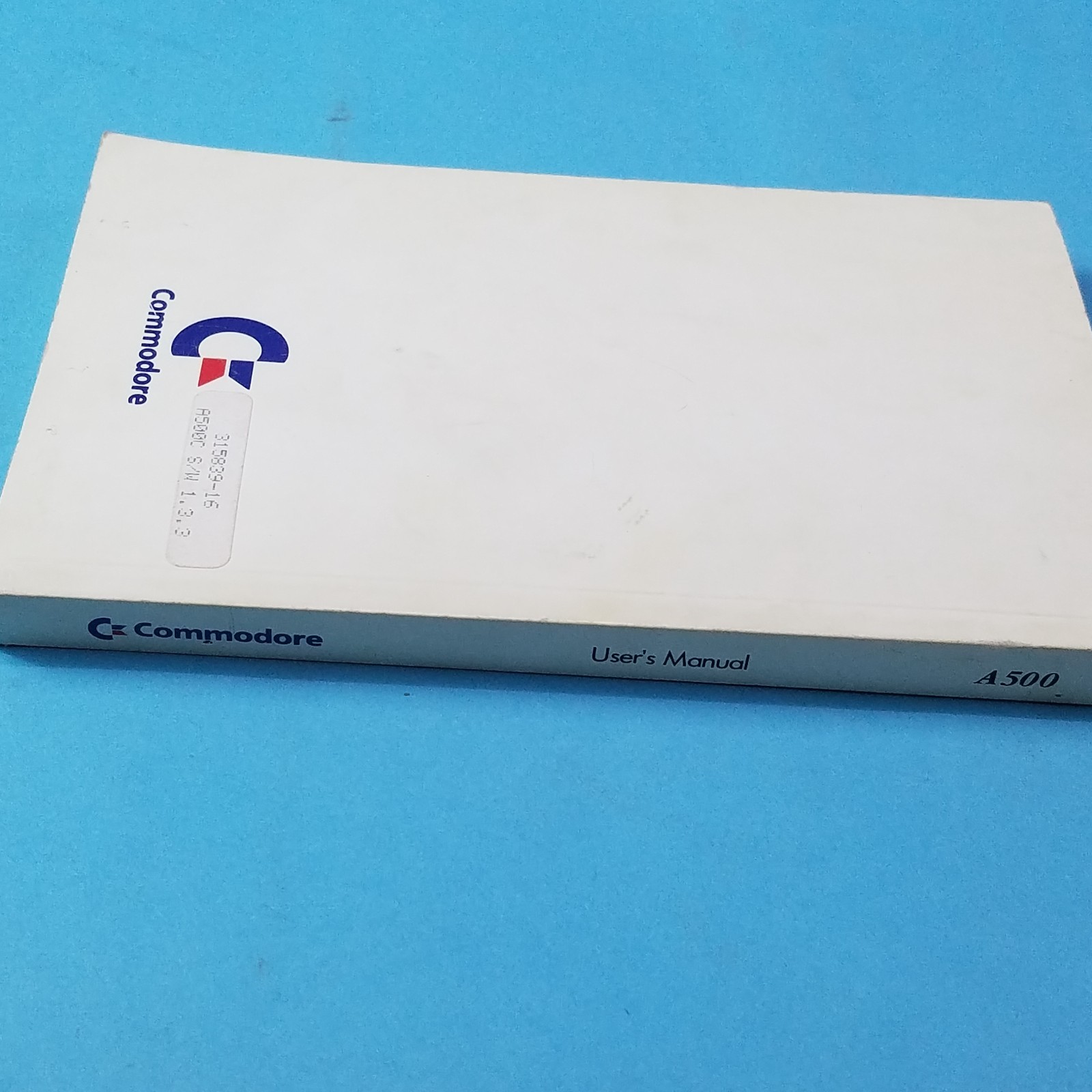 Commodore Amiga 500 8 500 User Guide English Edition 1987