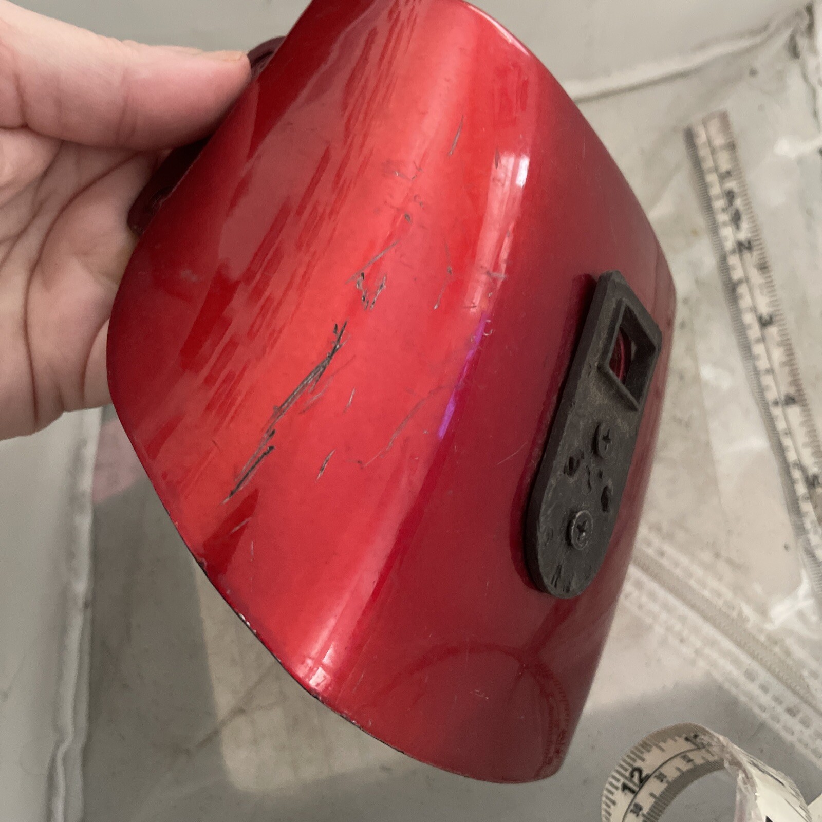 Red Tiller Head Dashboard Plastic For A Pride Mobility Scooter CP11