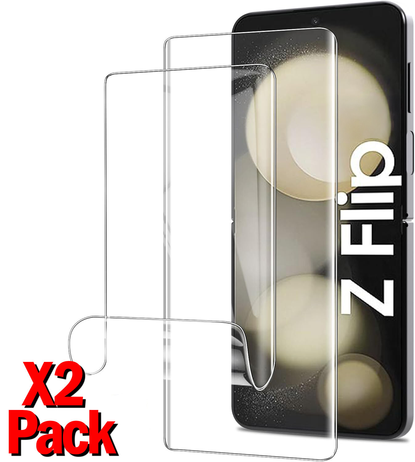 Screen Protector Cover For SAMSUNG Galaxy Z Flip 6 5 4 3 2 5G TPU FILM Hydrogel