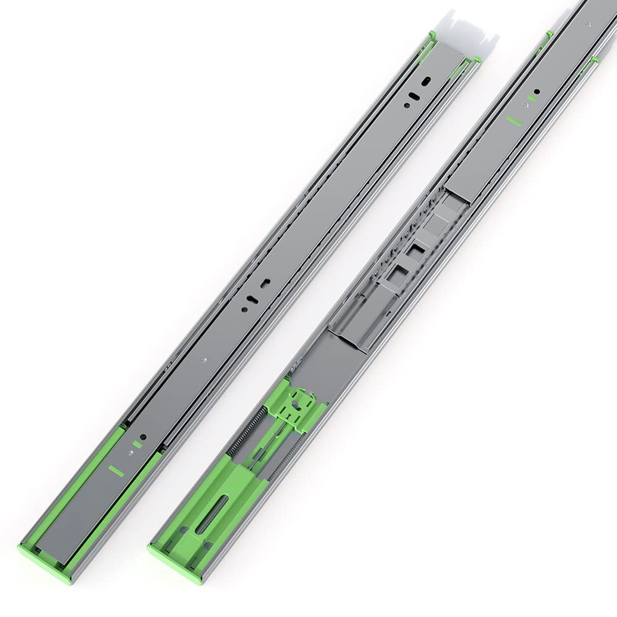 Fivepears 1 Pairs 20 Inch Heavy Duty Soft Close Drawer Slides 150 Lb Load