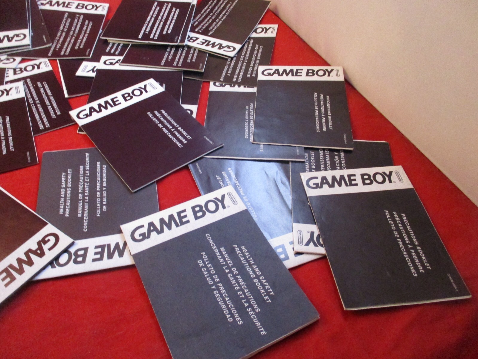 40+ Nintendo Game Boy Consumer Information and Precautions Booklet Game Insert #