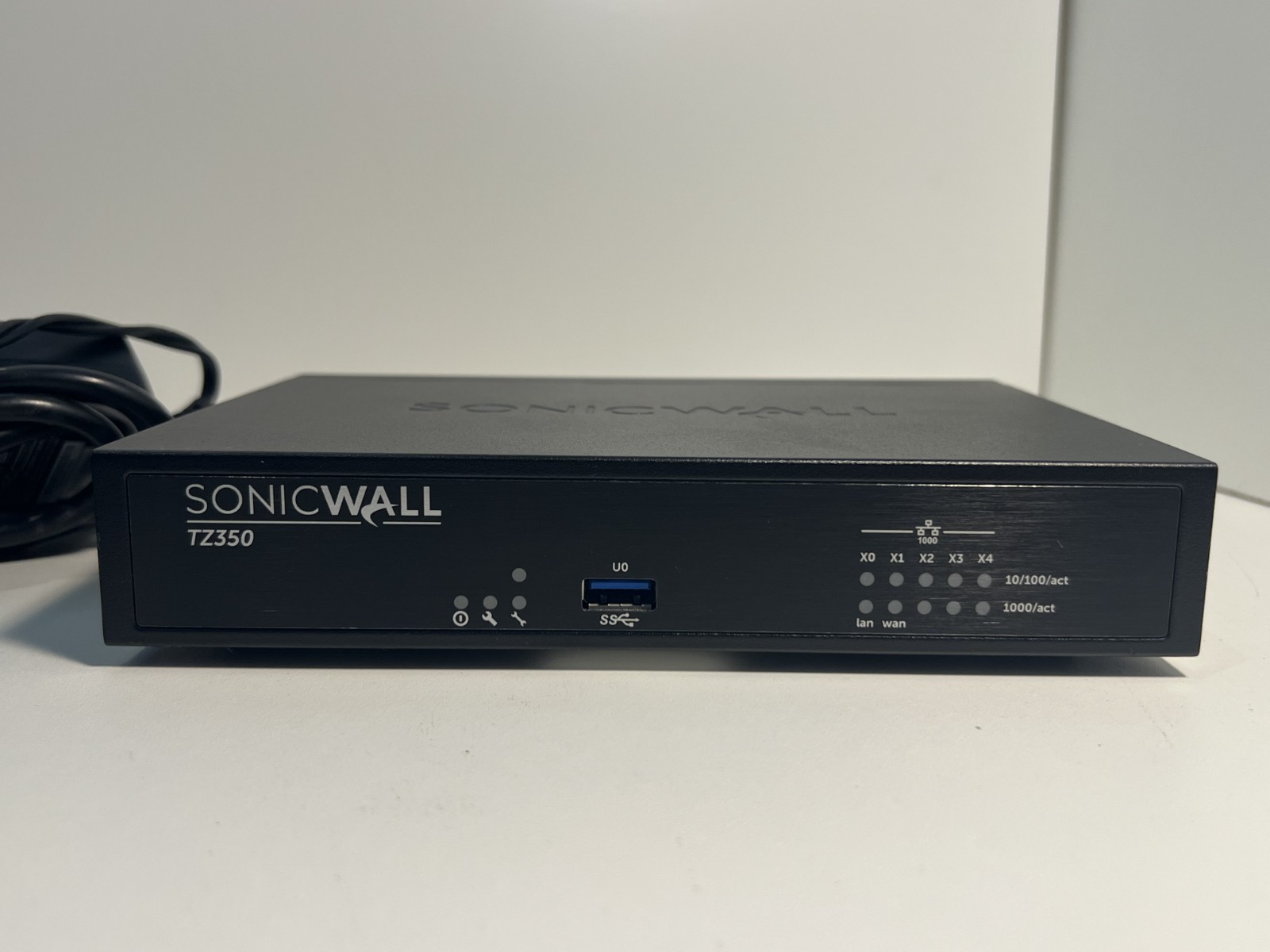 Dell SonicWALL TZ350 Network Security Appliance Firewall Router With Power Cable