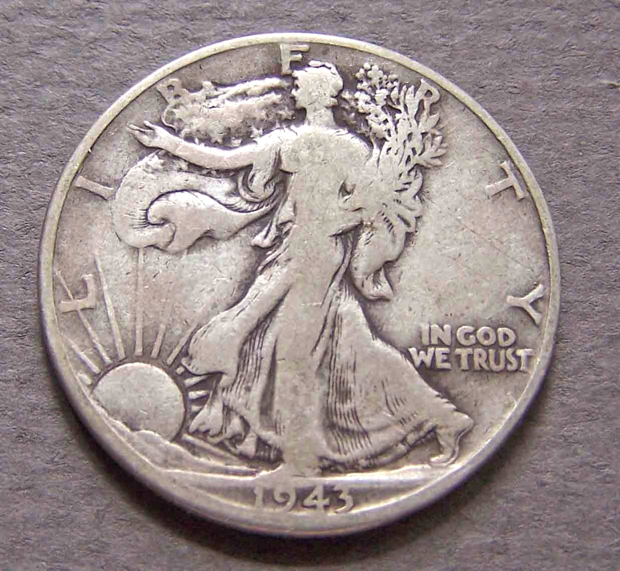 1943-D Walking liberty Half Dollar #05