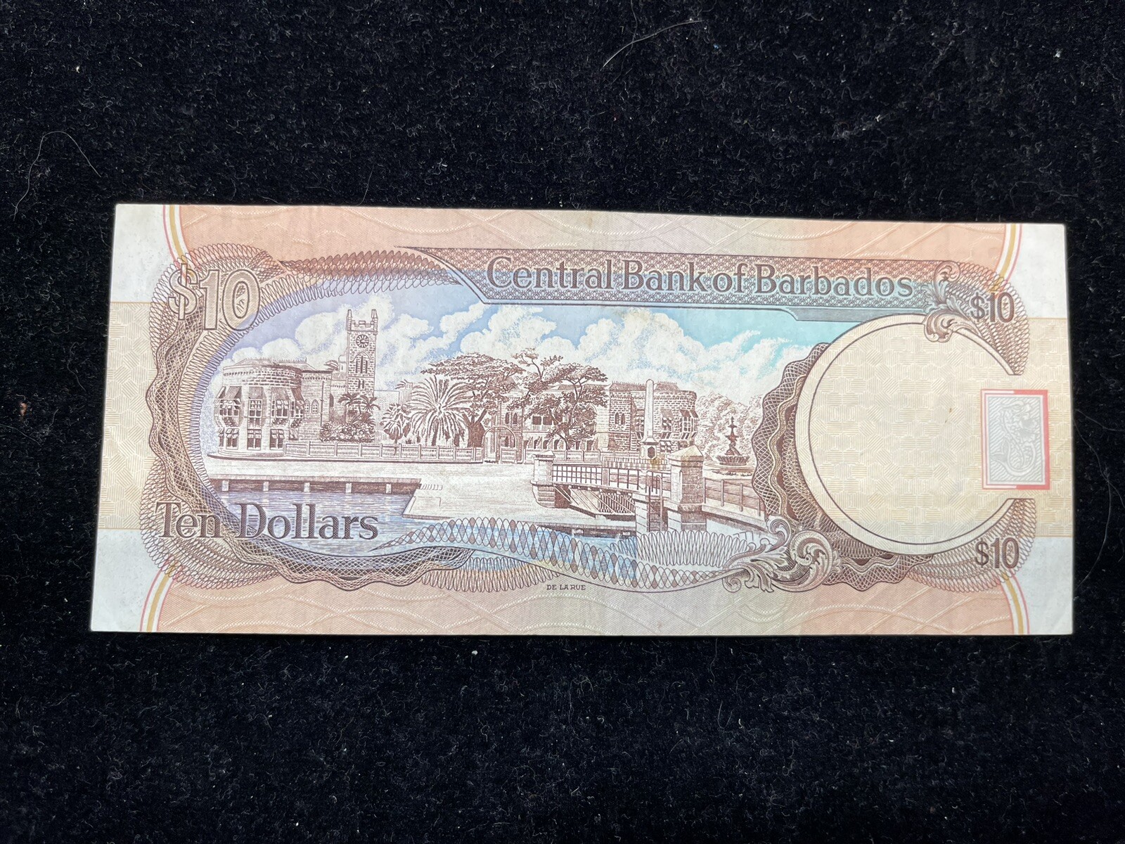 Babardos 10 Dollars Banknote Excellent Condition