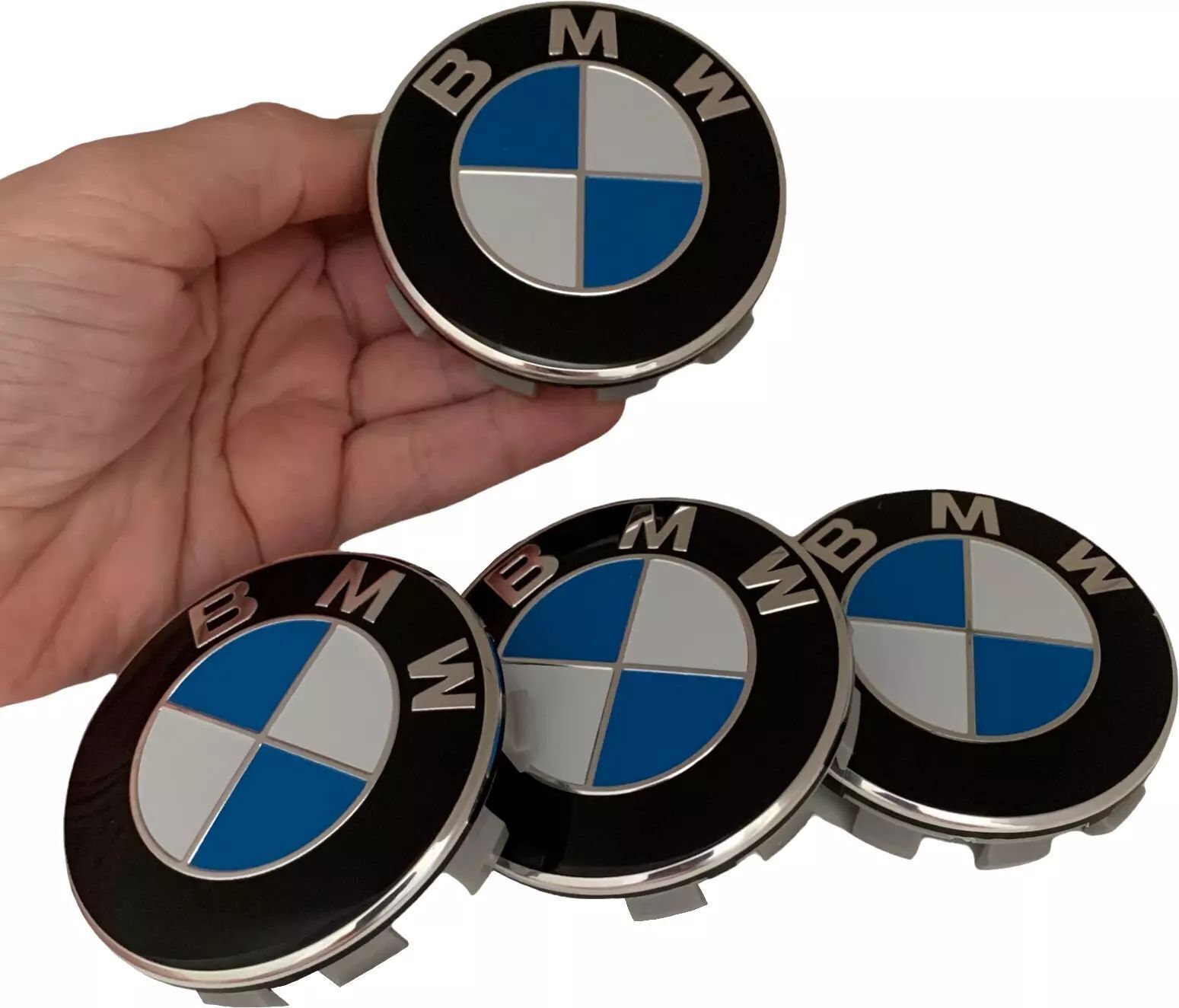 Set of 4Pcs 68mm Fit for B-M-W Wheel Rim Cover Hubcaps Emblem Badge 36136783536
