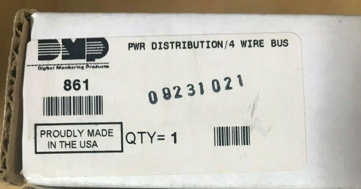 NEW DMP 861 Auxiliary Power Distribution & 4-Wire Bus Module - SAME DAY SHIPPING