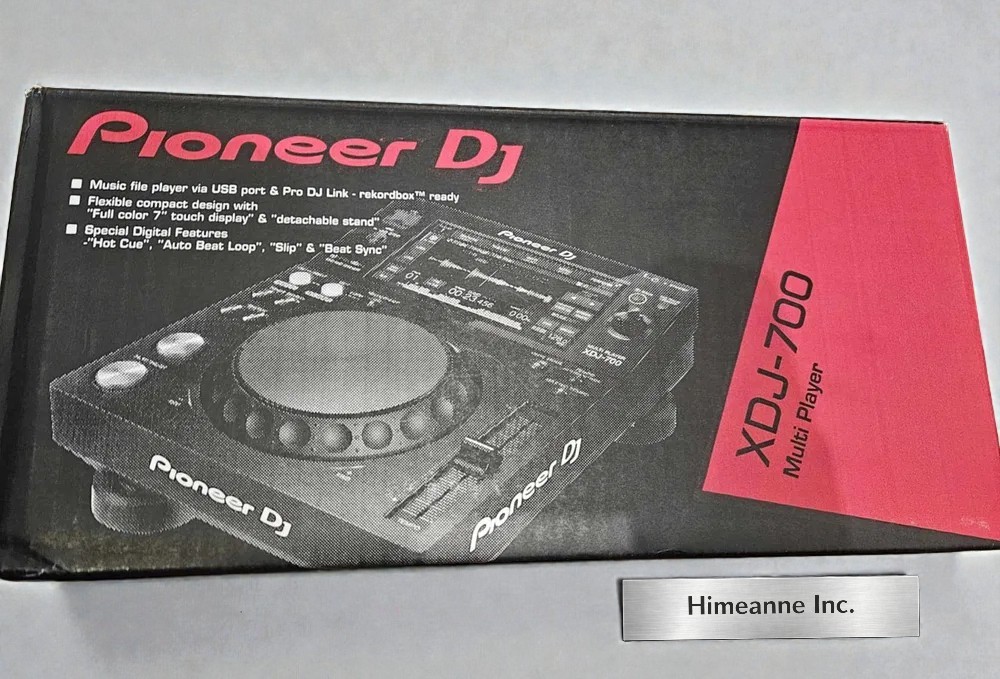 Pioneer DJ XDJ-700 Professional Multiplayer Touch Screen Compact USB Rekordbox