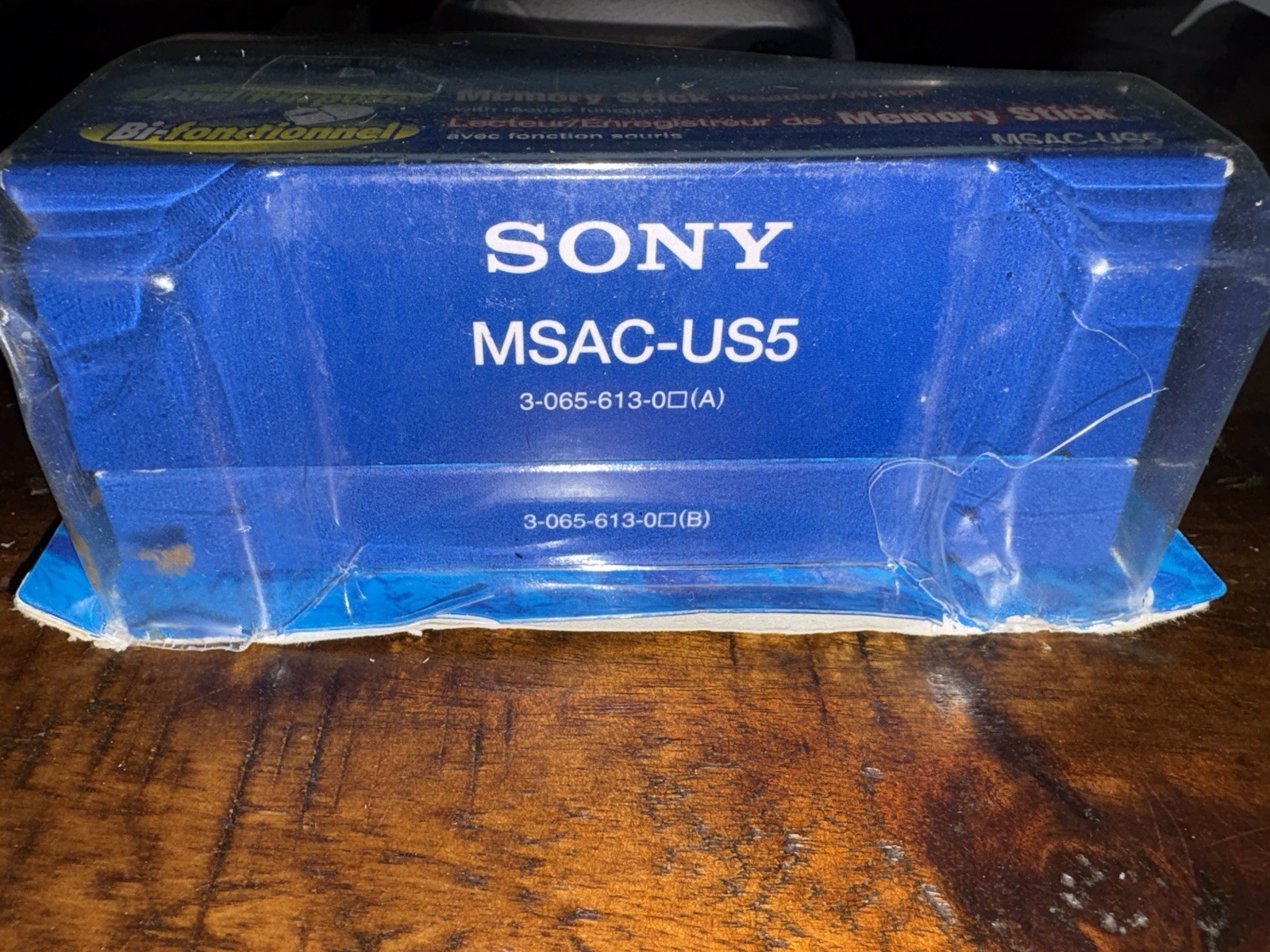 Vintage / Sony Memory Stick Reader Writer USB Optical Mouse / MSAC-US5 / Sealed