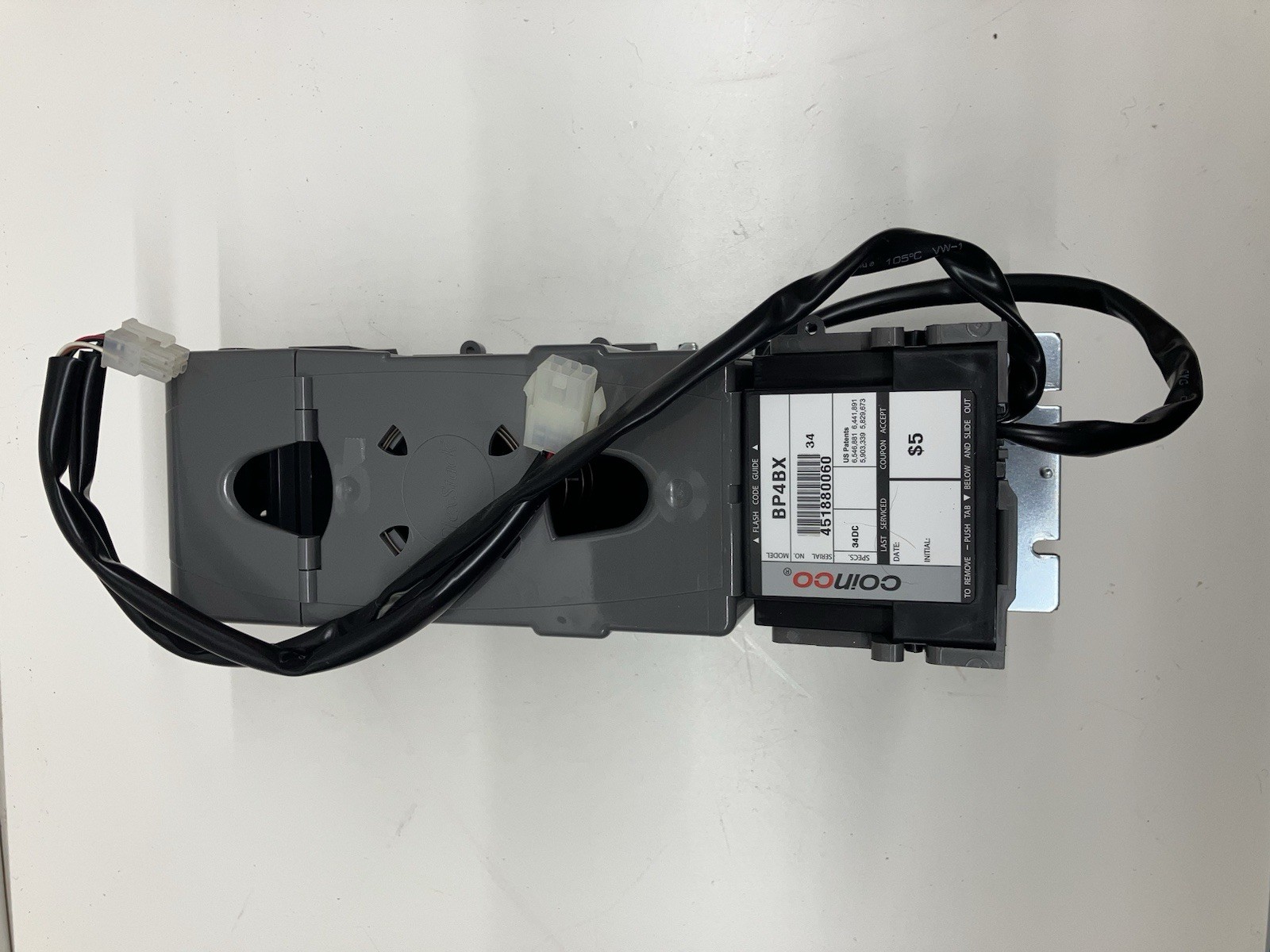 Coinco BP4BX Bill Validator / Acceptor - 34VDC - Tested & Working - Free Returns