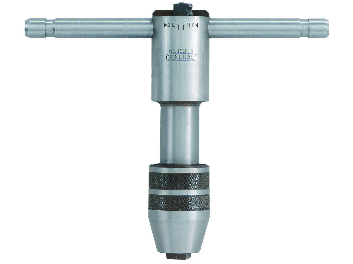 162R Ratcheting Tap Wrench No. 12 to 1/2" (6 mm - 12 mm) T-Handle General