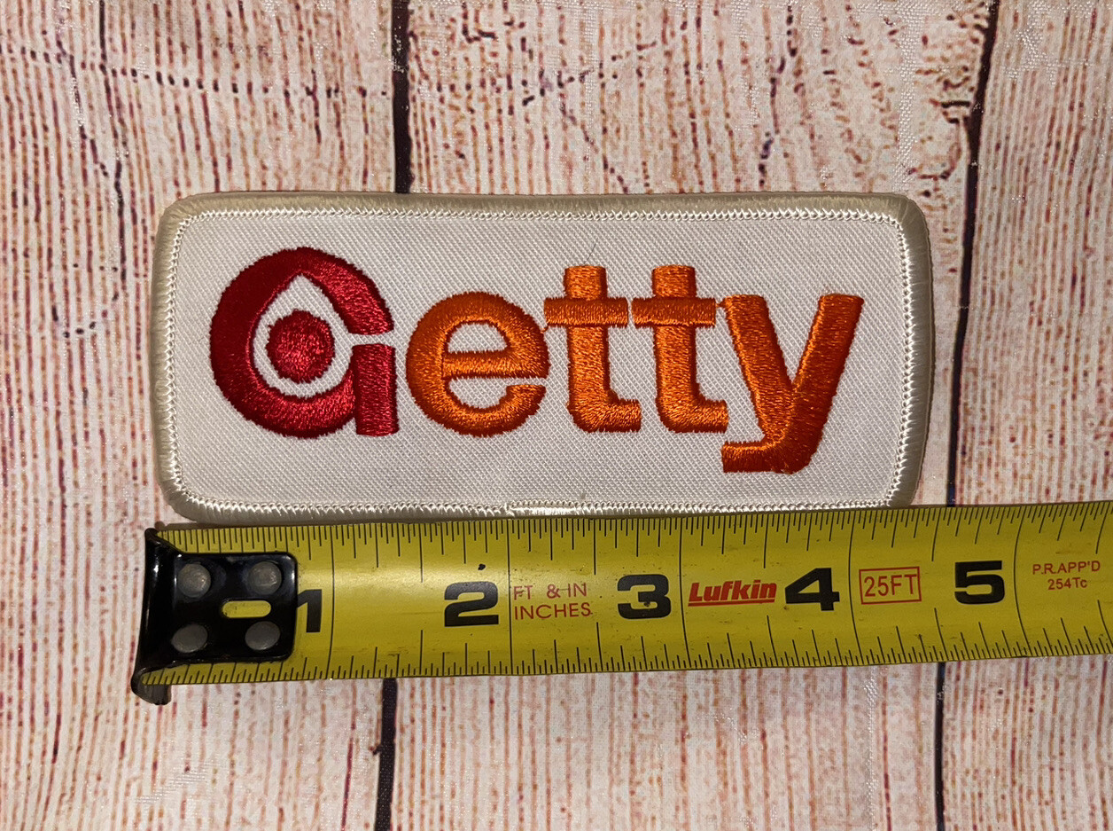 Getty Oil Small Patch 4.5”x2”