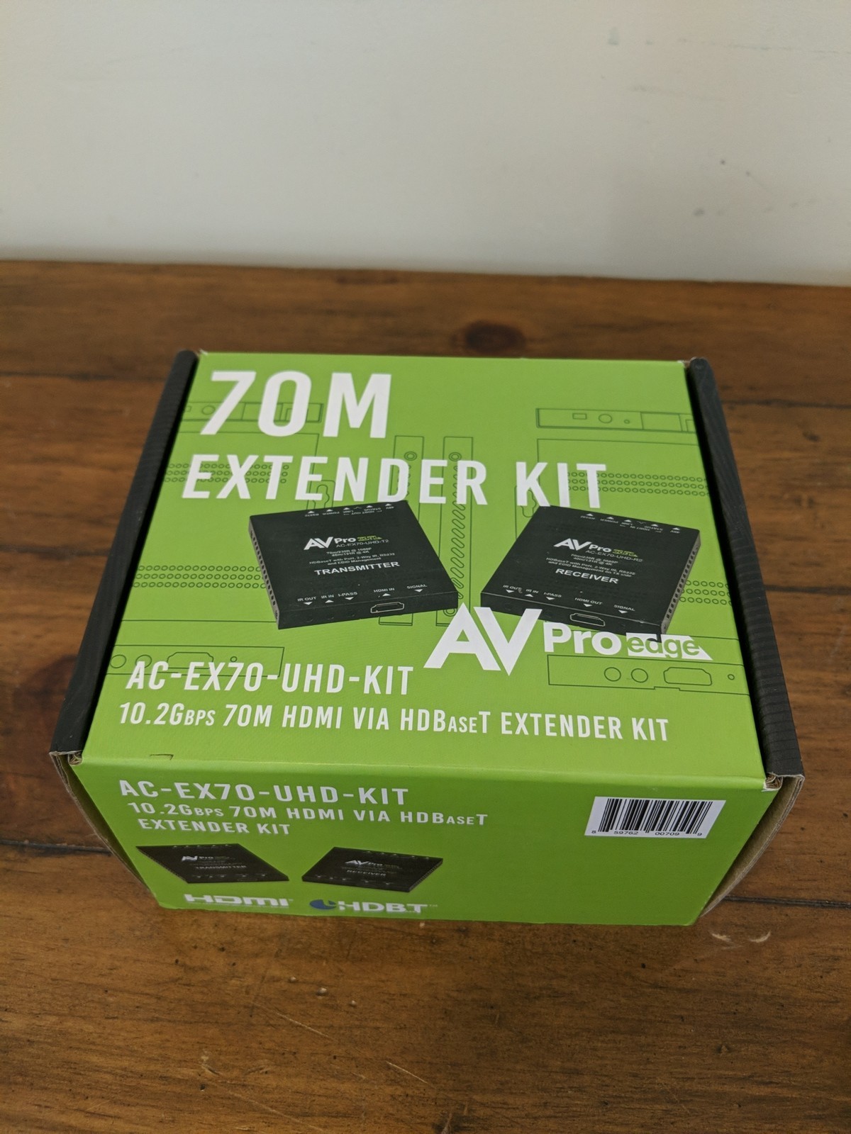 AVPro Edge AC-EX70-UHD-KIT 4K HDMI Over HDBaseT Extender Kit 70M - NEW