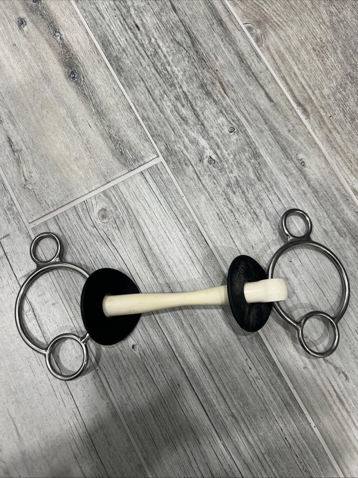Trust Three Ring Elevator Bit With A Flexible, Mouthpiece, And Bit Cards