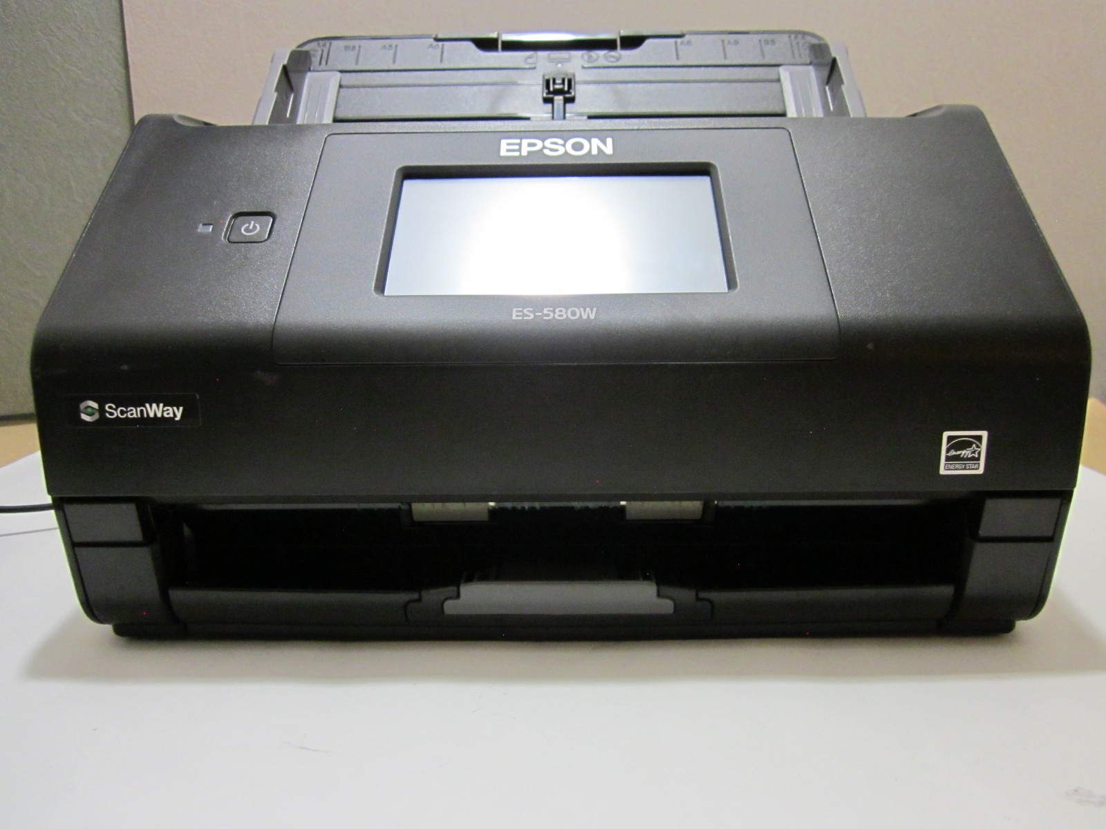 Epson WorkForce ES-580W Wireless Duplex Touchscreen Document Scanner J382C