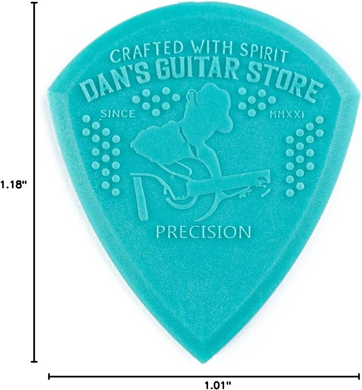 Dan's Guitar Store - Precision Pick - Medium-small, Original