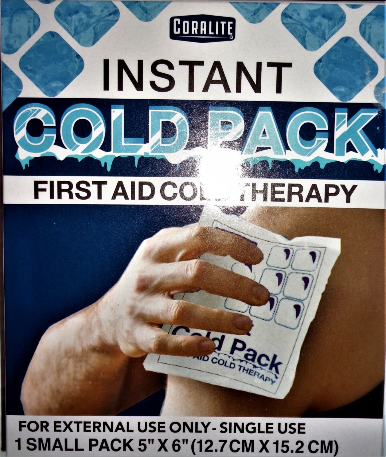 Coralite Instant Cold Therapy Pads  Lot of 1, 2, 3 & 6 (1 pack of 5" x 6") Each*