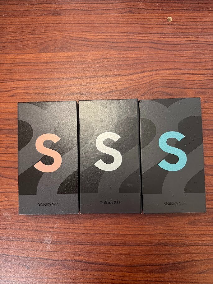 Samsung Galaxy S22  EMPTY Box - Original OEM Packaging - Choose Color - No