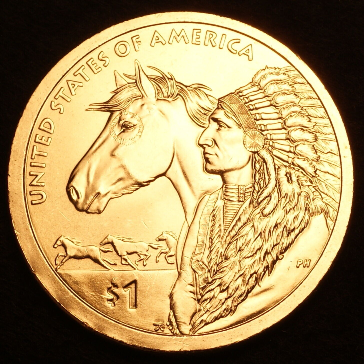 2012-P Sacagawea Dollar in BU "Brilliant Uncirculated" Condition from Mint Roll