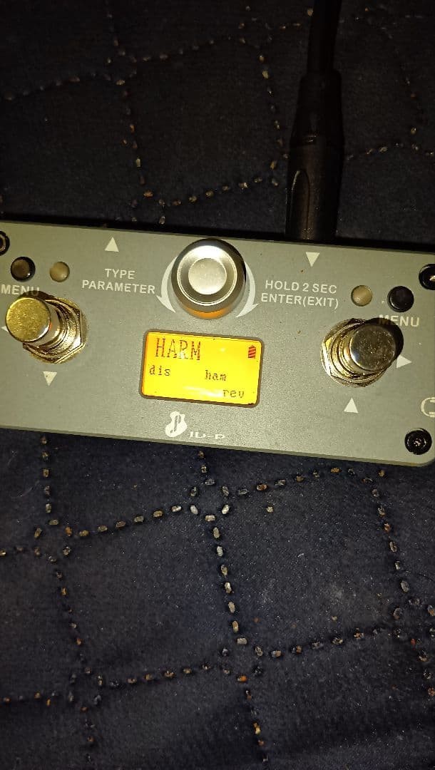 Guitar Effects Pedal Harm Chorus Metal with Rhythm Built-in, Powerful Output