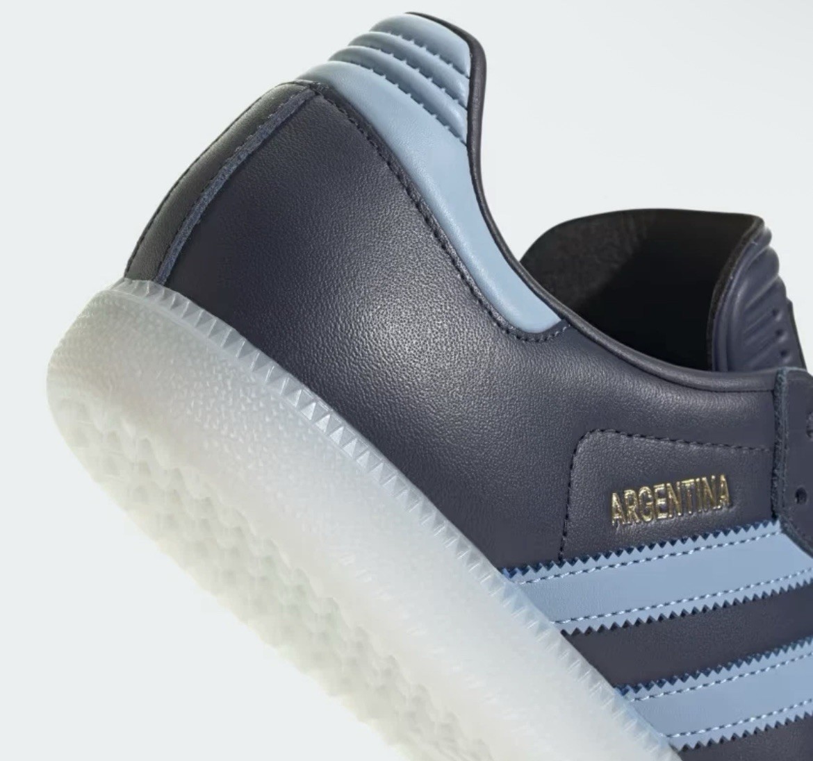 Adidas Samba AFA Argentina Sneaker Shadow Navy Blue JR6352 Men's Size New
