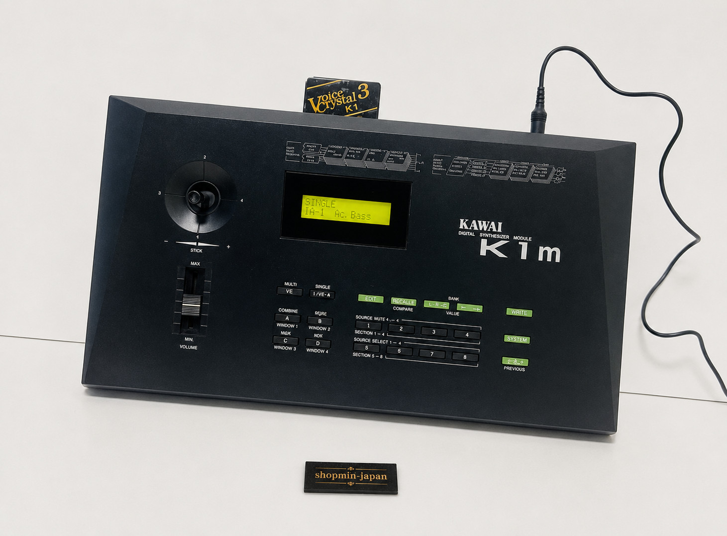 KAWAI K1m Digital Synthesizer Module MIDI 64 Voice RAM Card from Japan