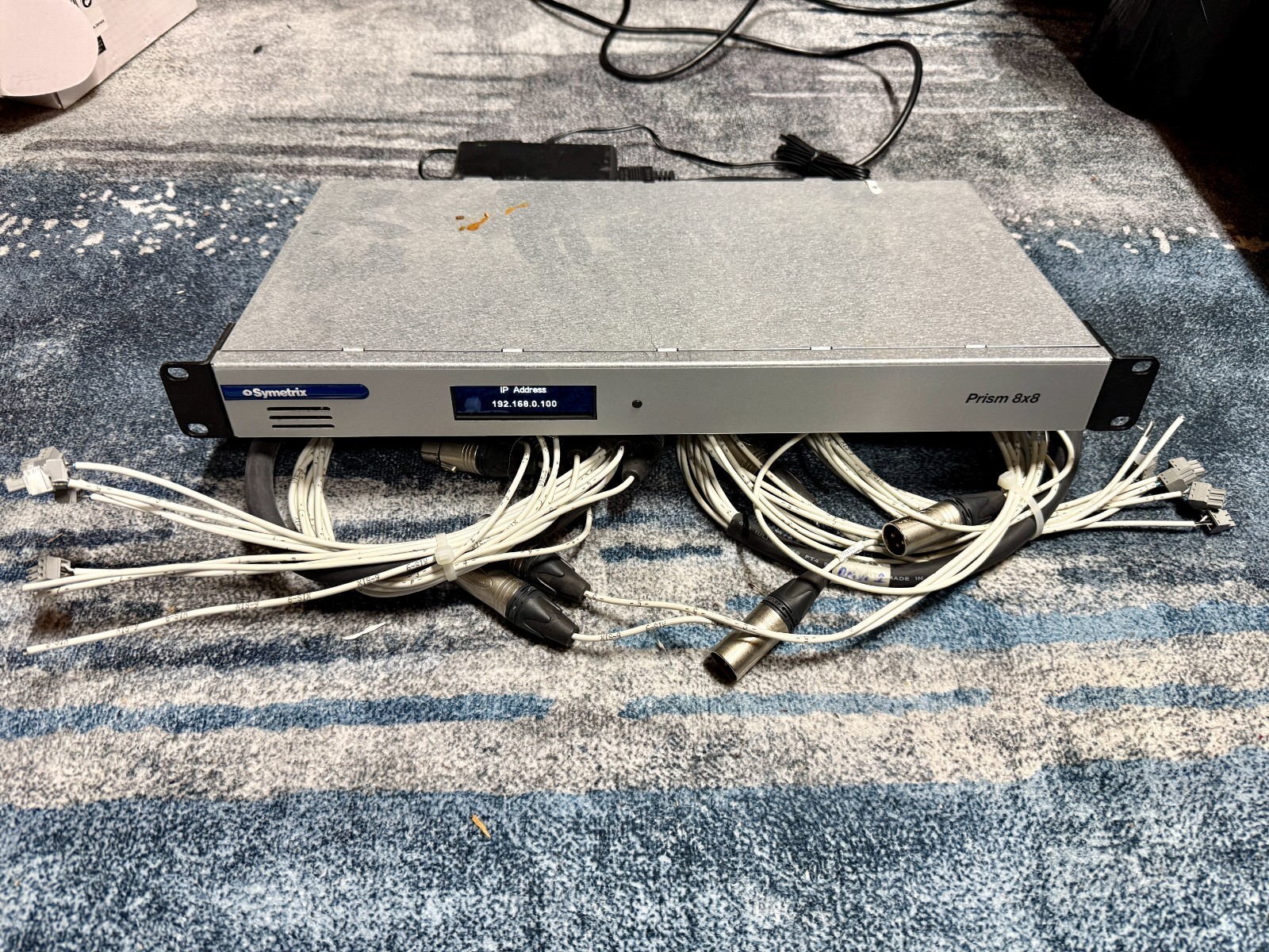 SYMETRIX Prism 8x8 Digital Process Specialist With Dante UNIT ONLY