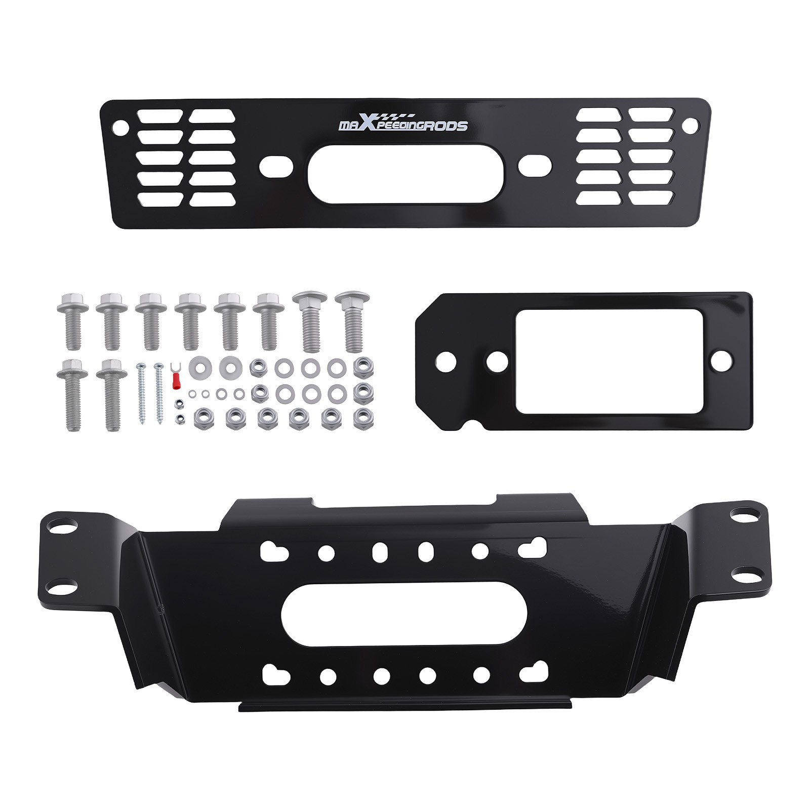 Winch Mount Plate Kit for Polaris Ranger UTV 500 570 Mid-size 2014-2022