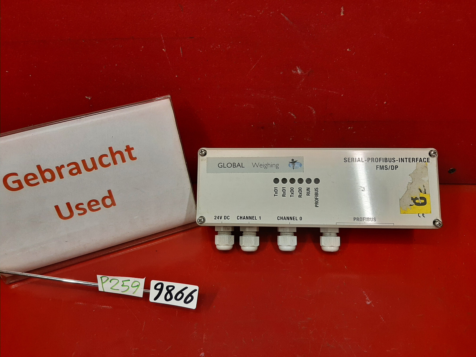 GLOBAL WEIGHING SERIAL PROFIBUS INTERFACE FMS/DP