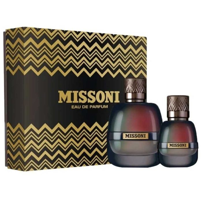 MISSONI SET 2 PIECES 3.4 OZ EDP + 1.0 EDP FOR MEN New In Box