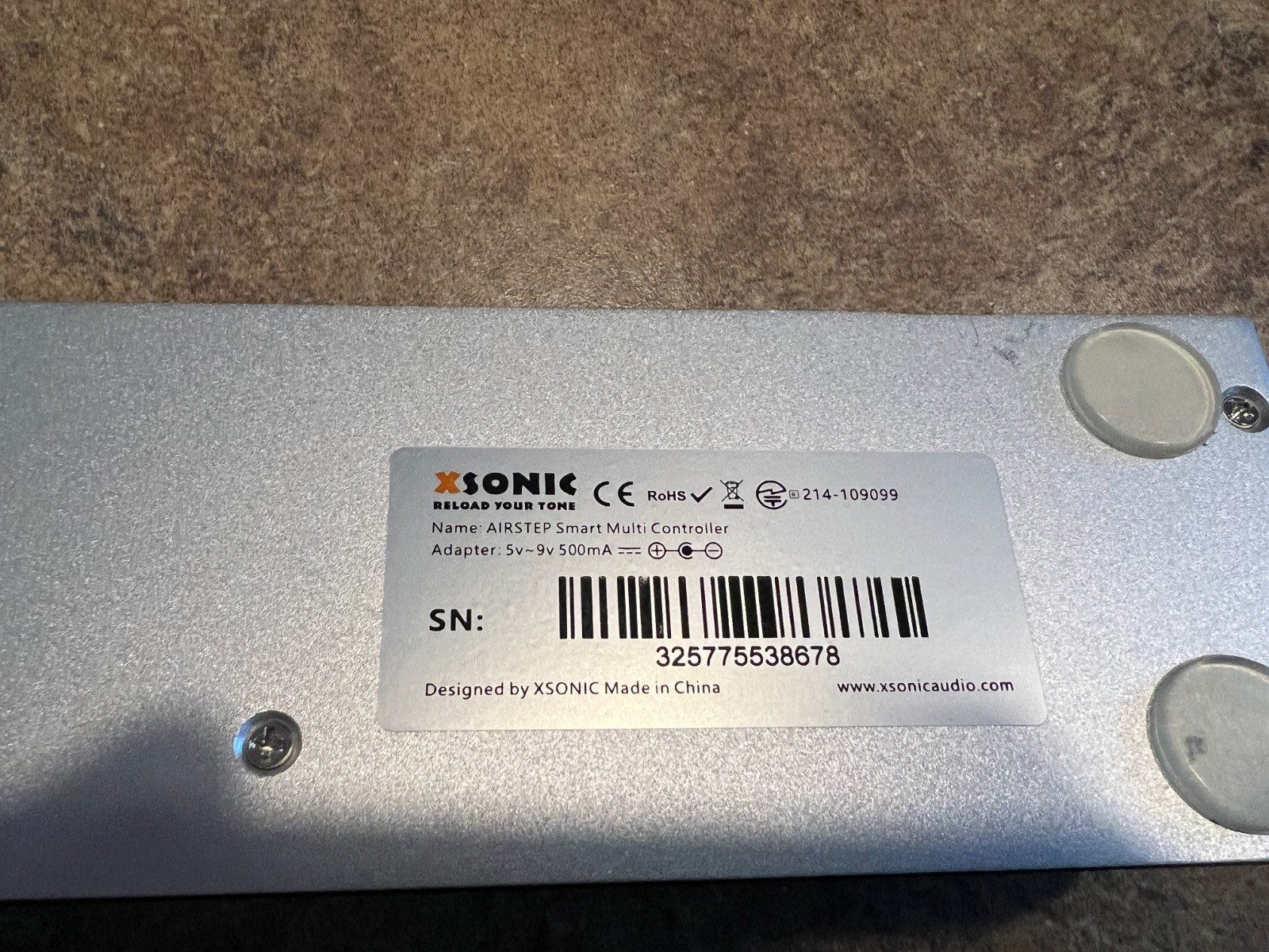 XSONIC AIRSTEP SPK EDITION Foot controller Used Working