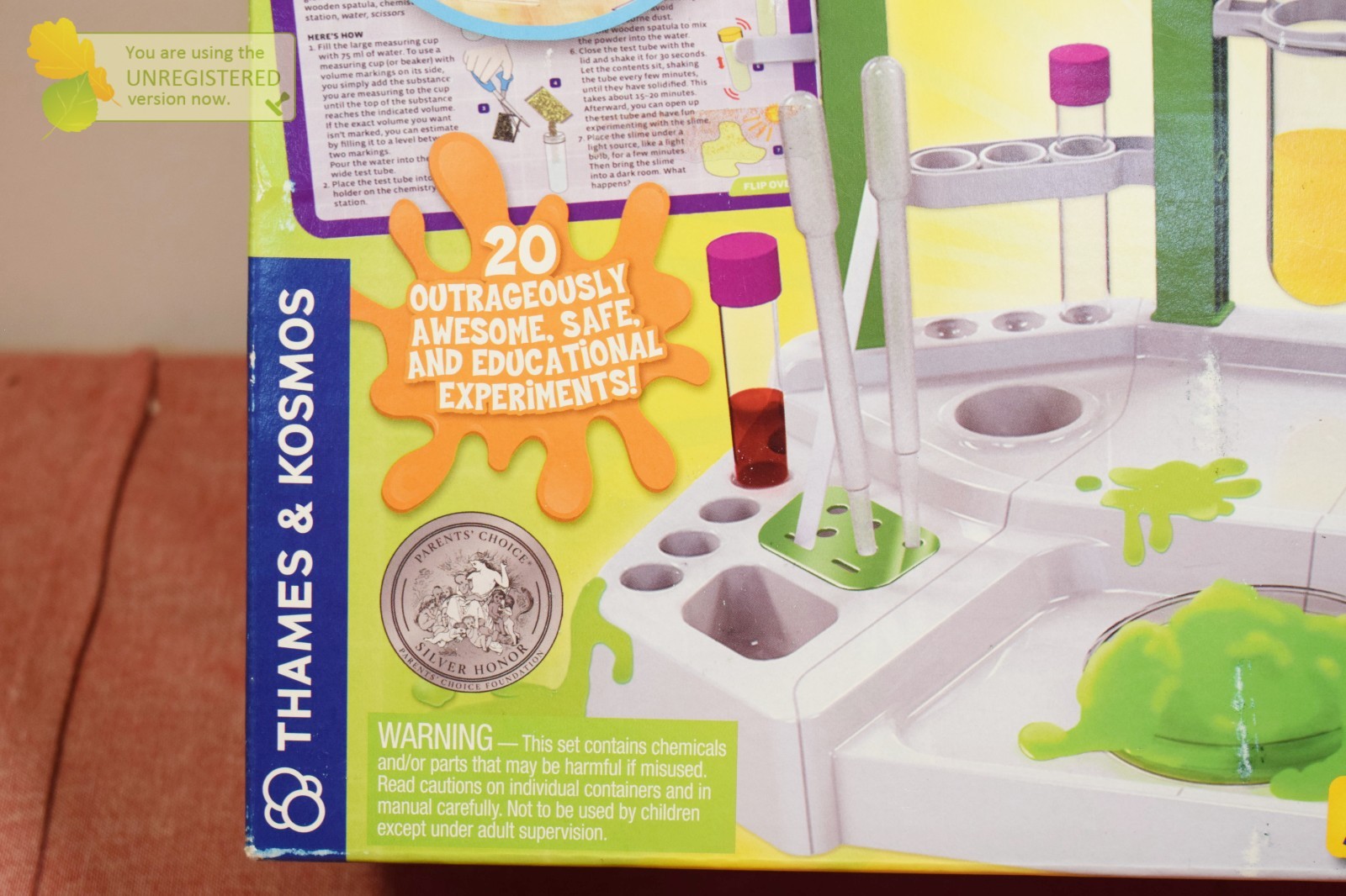 Thames & Kosmos Ooze Labs Chemistry Set (Missing Pieces)