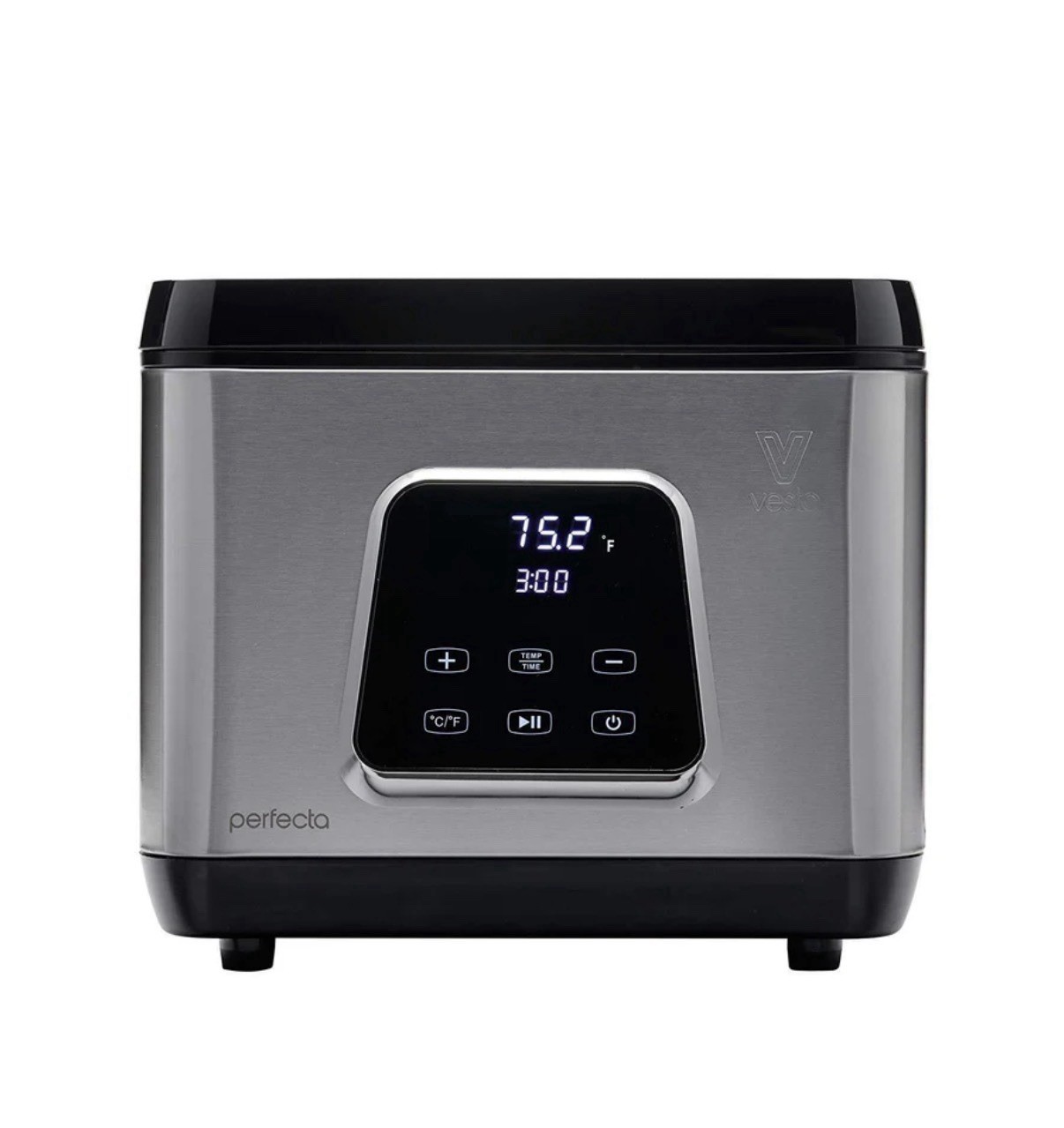 Sous Vide Water Oven by Vesta Precision- Perfecta Powerful Pump Design 10 Liter